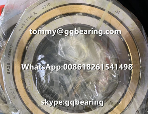 Gcr15 χάλυβα υλικό SKF BA2B 459418 χάλκινο υλικό κλουβί ακρίβεια γωνιακή επαφή μπάλα ρουλεάν