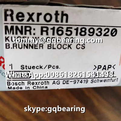 Rexroth R165189320 Χάλυβας υλικό τύπου φλάντζης Πρότυπο μήκος πρότυπο ύψος κλίμακα