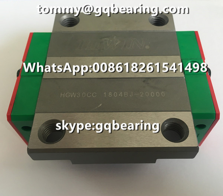 Υψηλής ακρίβειας βαρύ φορτίο τύπου Hiwin HGW30CC HGW30CCZAC Γραμμικό ρουλεμάν