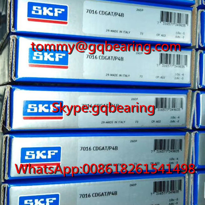 SKF 7016CDGAT/P4B Υπερ-ακριβές γωνικό ρουλεμάν για σπινδέλες