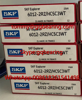 H5 Κεραμικές σφαίρες SKF 6012-2RZ/HC5C3WT Μία σειρά με βαθύ σχοινί σφαιρικό ρουλέν 60 x 95 x 18 mm