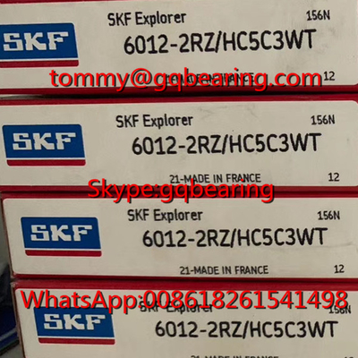 H5 Κεραμικές σφαίρες SKF 6012-2RZ/HC5C3WT Μία σειρά με βαθύ σχοινί σφαιρικό ρουλέν 60 x 95 x 18 mm